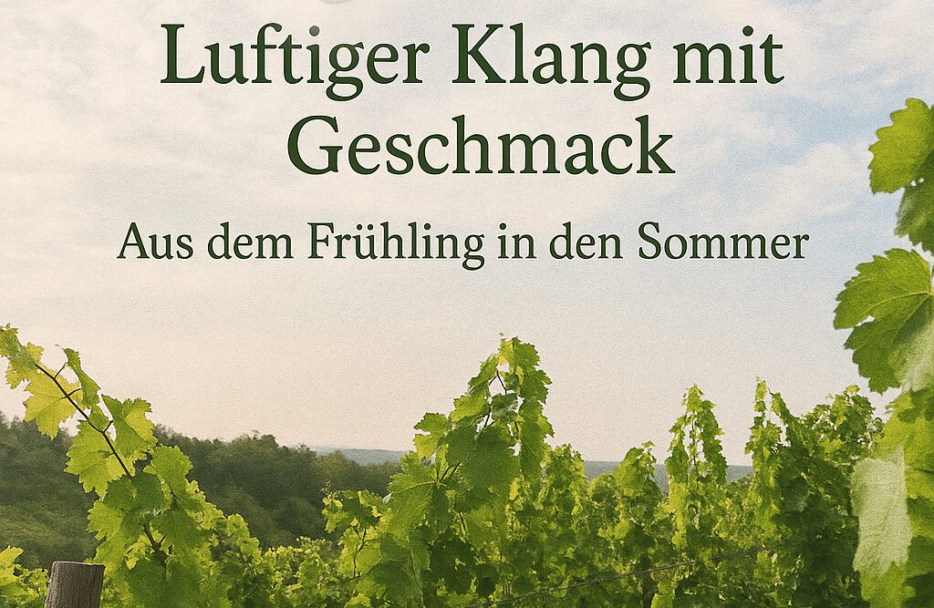 Pfingstsonntag 8. Juni 2025 Musik zwischen den Reben mit den Flemminger Pfingstburschen
